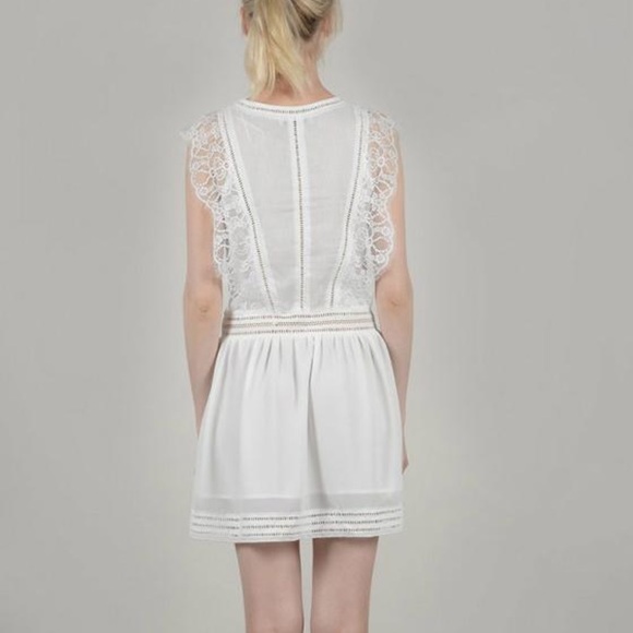 Nwt Boho White Summer Dress - Picture 10 of 13